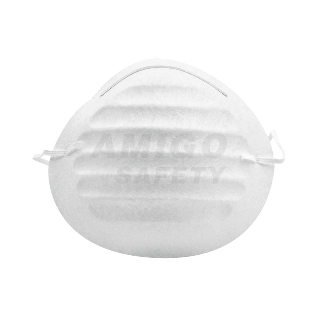 Respirador Desechable para Polvos LAMIRA (caja con 50 Pieza) Blanco AS-4474 … - 0